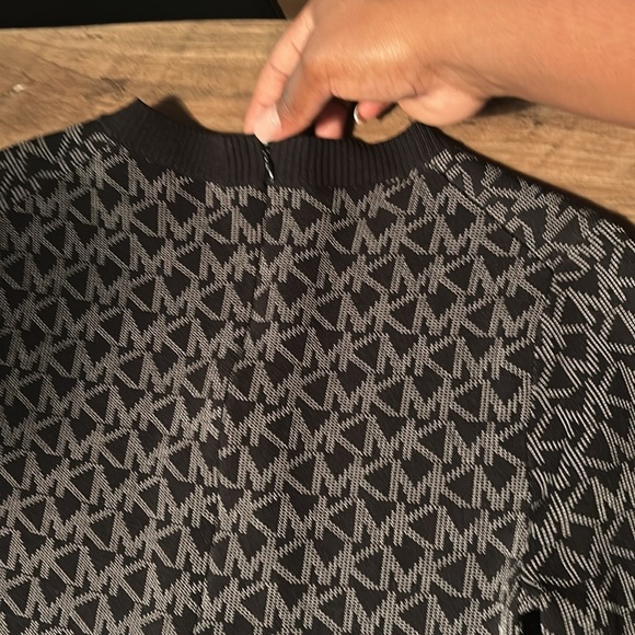 Small Michael Kors Monogram Black Dress - Picture 10 of 10